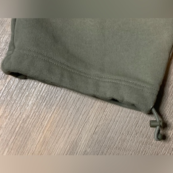 Champion green and burgundy embroidered sweatpants Sz S - Picture 4 of 9